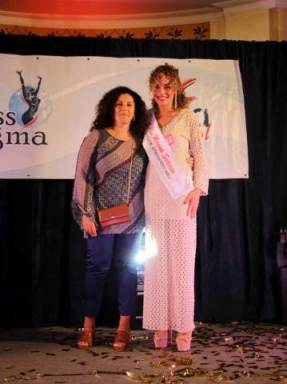 Miss Magma Sorriso indossa la fascia F.lli Vitiello